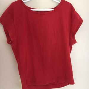 brandy melville red top
